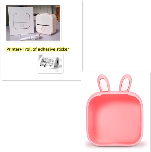 Portable Mini Thermal Label Printer Home Photo Printer Student Wrong Question Printer Bluetooth-compatible Mini Label Printer Price Tag - Image 10