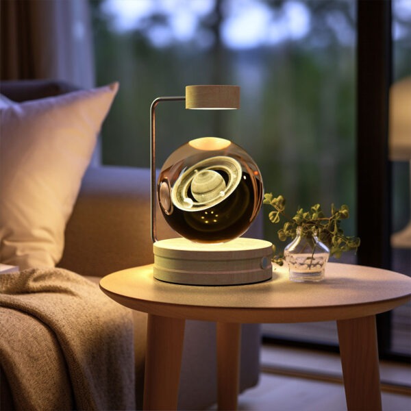 Crystal Ball Cosmic Dinosaur Indoor Night Light USB Power Warm Bedside Light Birthday Gift Night Lamp - Image 10