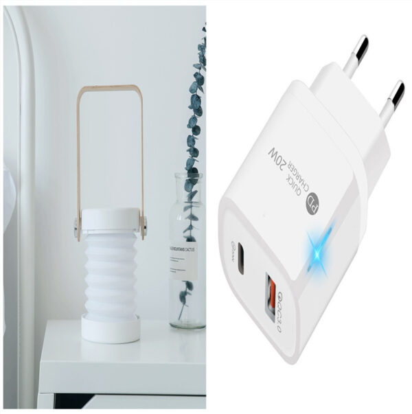 Foldable Touch Dimmable Reading LED Night Light Portable Lantern Lamp USB Rechargeable For Home Decor - Image 2