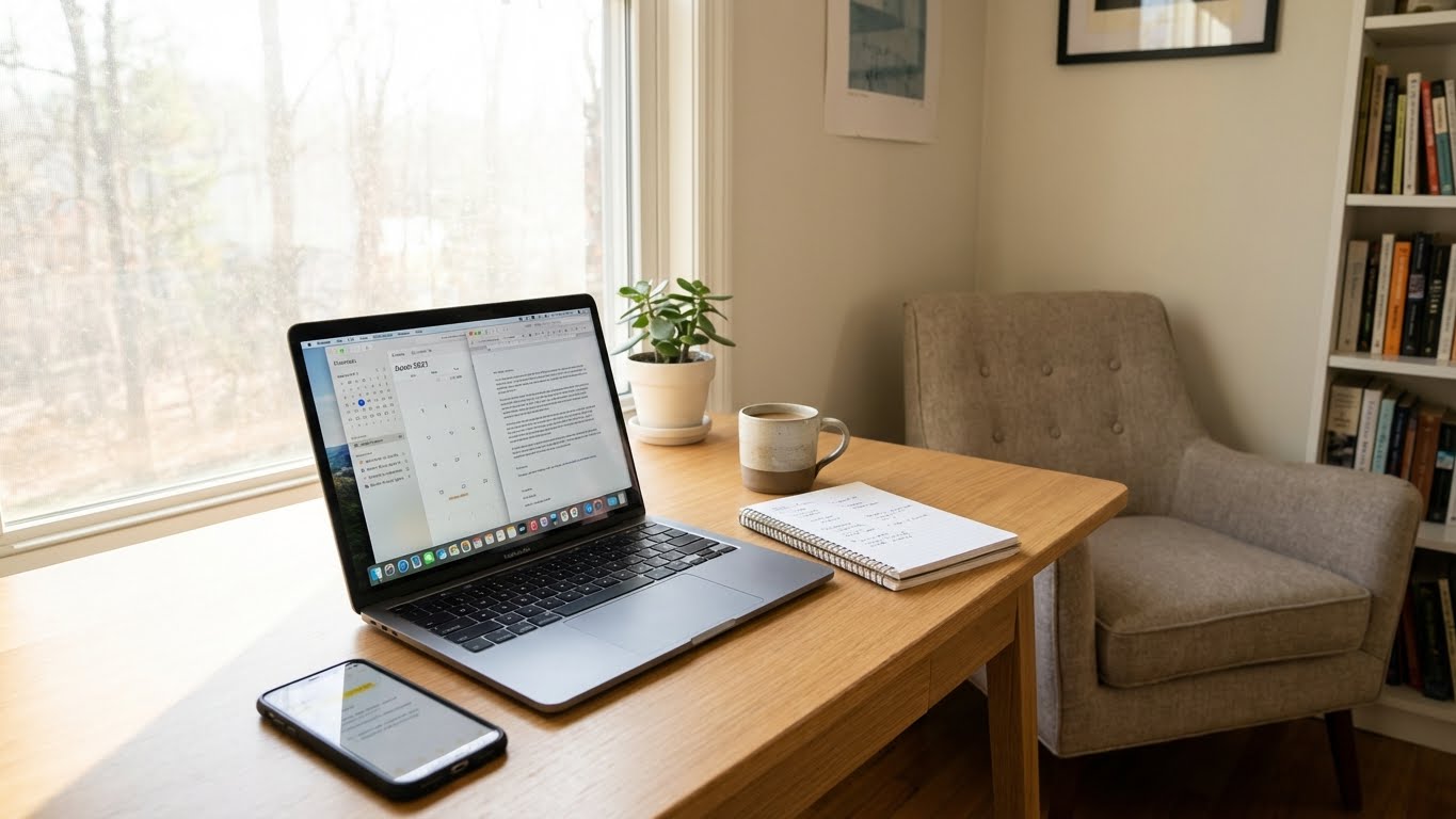 Laptop with financial charts showing income opportunities