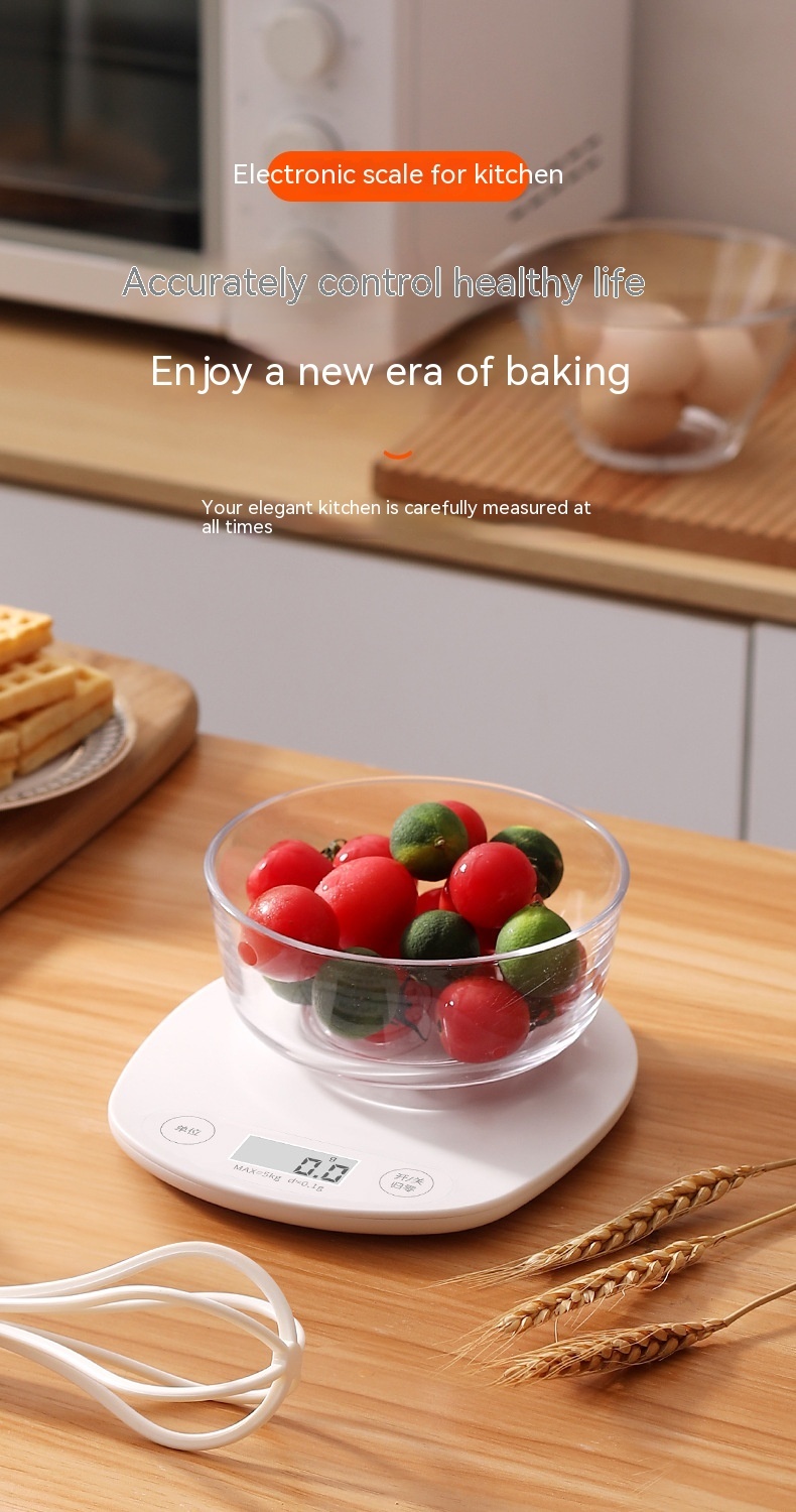 Digital Kitchen Scale (5kg, 1g Precision, Backlit) - Image 3