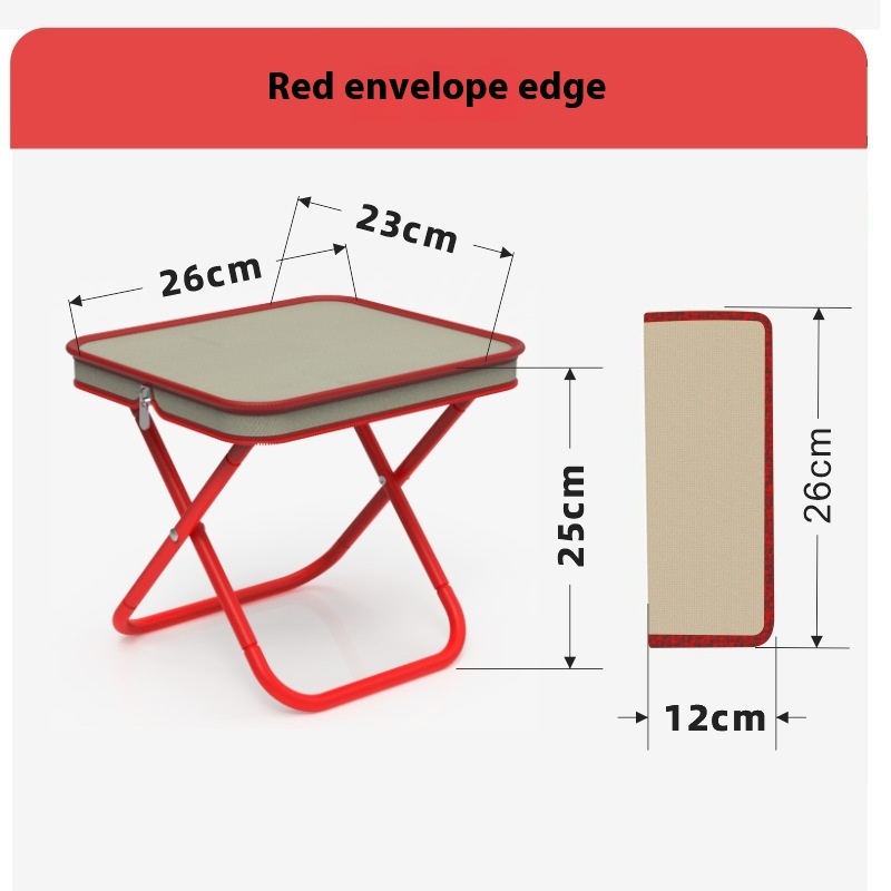 Portable Folding Camping Stool (Compact Carry Case) - Image 7
