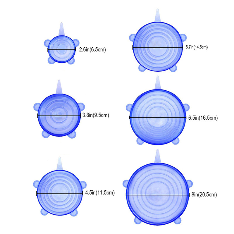 KITCHEN Tupperware Silicone Stretch Lids - Image 5