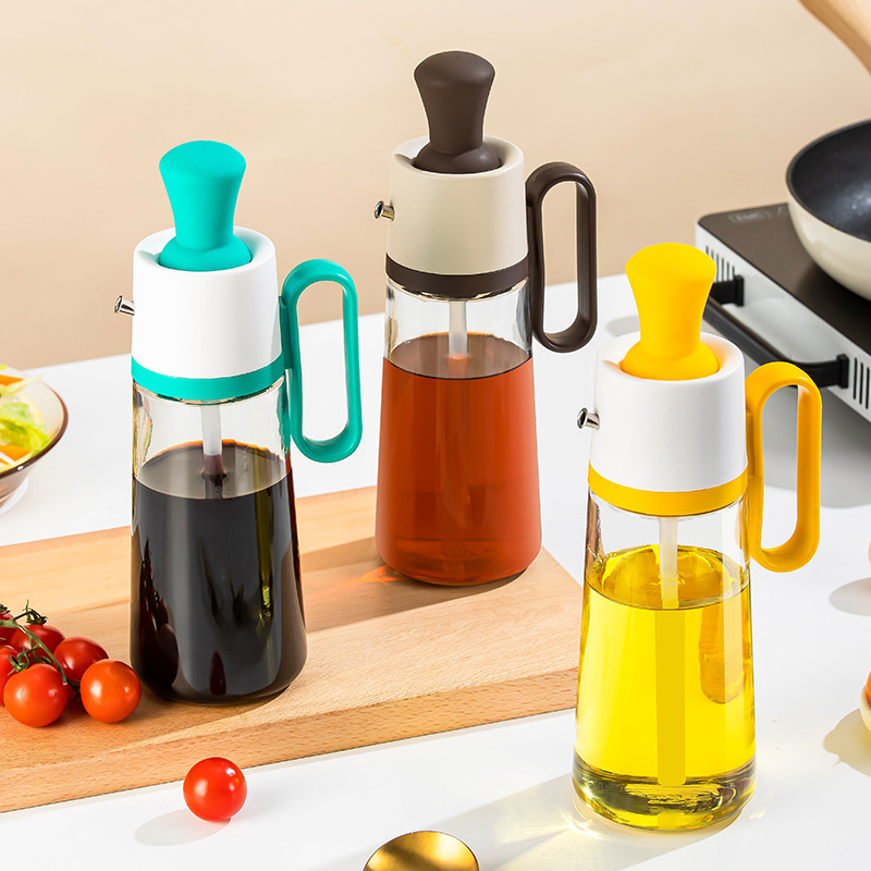 550ml Oil Sprayer + Brush Dispenser (Anti-Drip) - Image 4