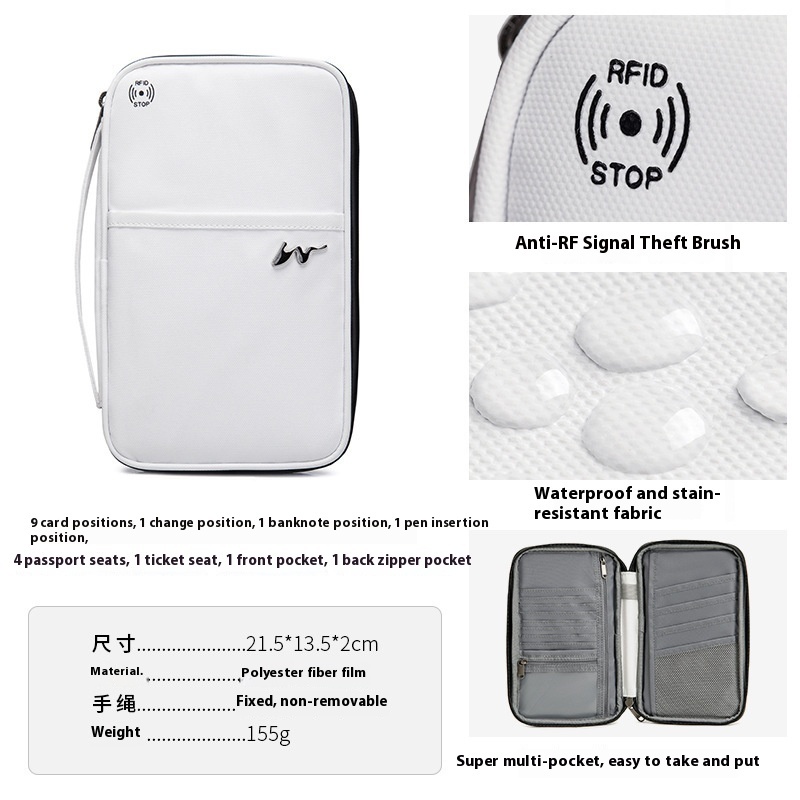 RFID Passport & Travel Document Organizer - Image 6