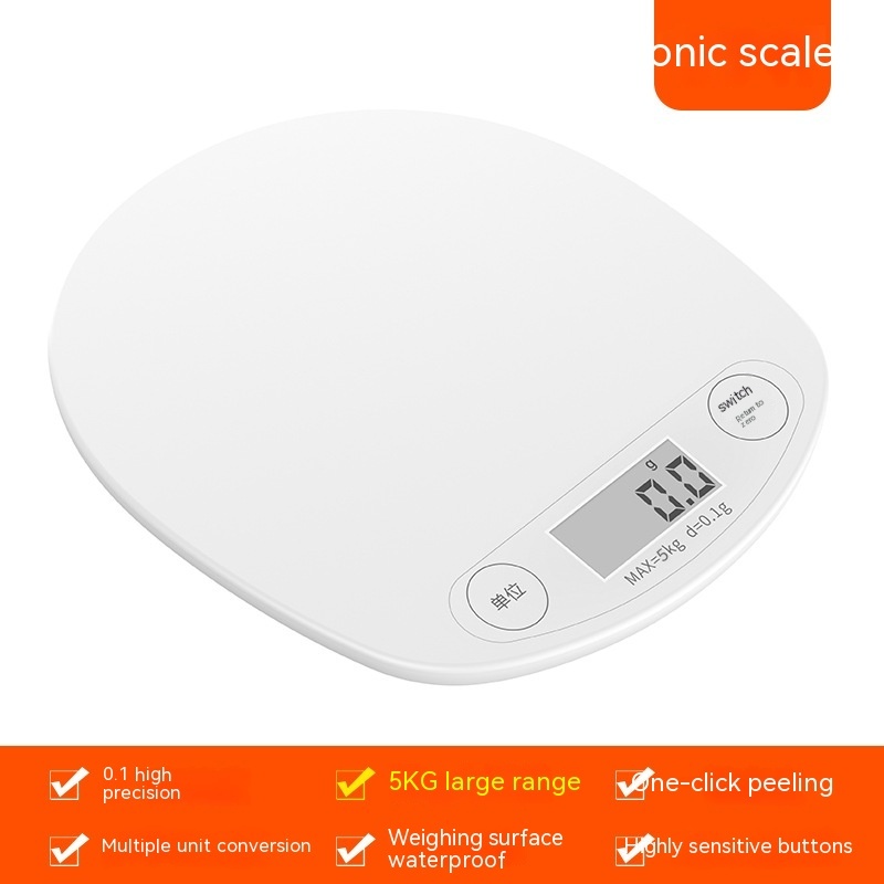 Digital Kitchen Scale (5kg, 1g Precision, Backlit) - Image 7