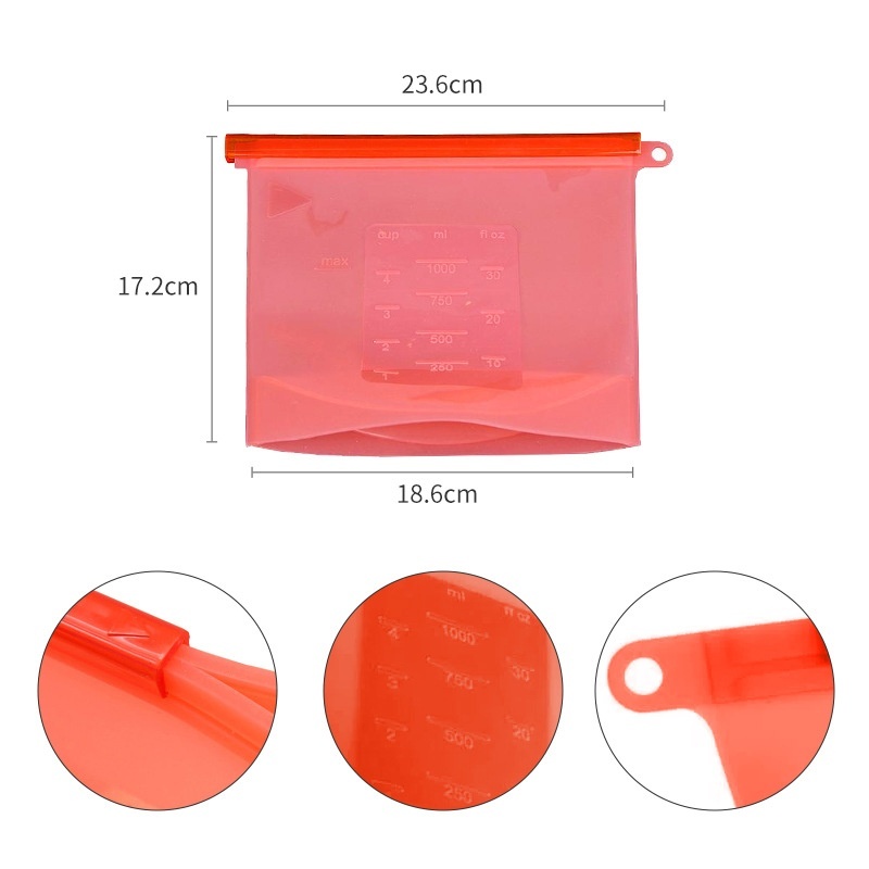 Reusable Silicone Food Storage Bags (500–4000ml) - Image 7