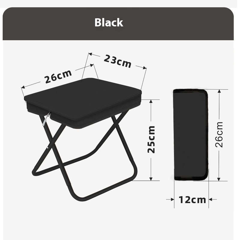 Portable Folding Camping Stool (Compact Carry Case) - Image 3
